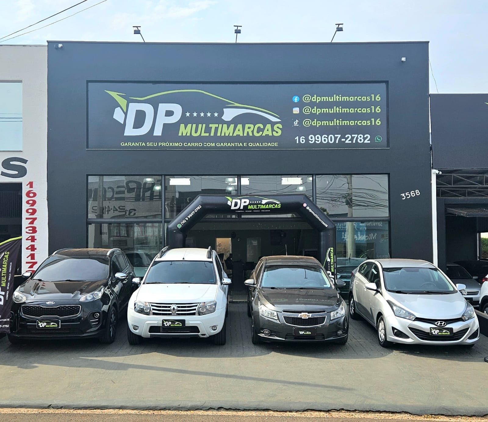 Fachada da DP Multimarcas